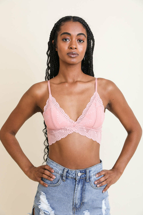 Scallop Lace Bralette